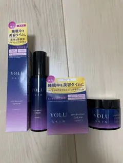 YOLU ヨル オーバーナイトセラム 美容液、クリームのセット　モイスト
