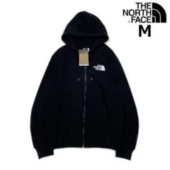 ノースフェイス フルジップ パーカー US限定 裏起毛(M)黒 181130
