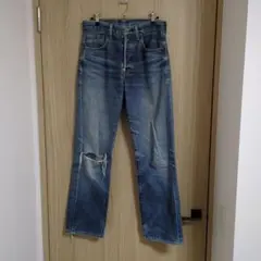 Levi's 702 xx シンチバック 赤耳 BIGE ドーナツボタン 90sのサムネイル