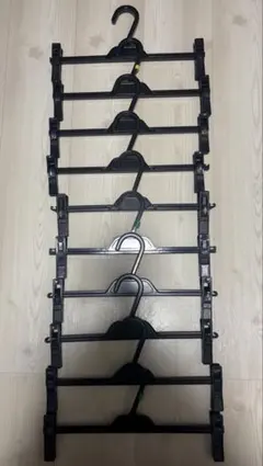 【まとめ売り商品】パンツ用ハンガー52本セット