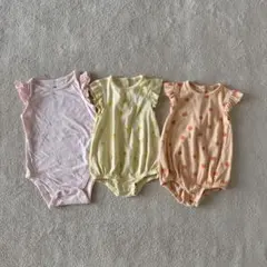 next/babygap 夏用ロンパース70 3枚セット