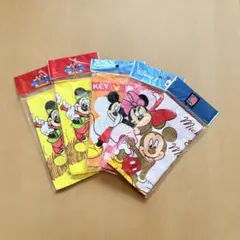 ミッキー・ミニー タオル 5枚セット（約20×20）