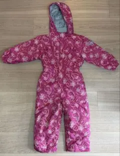 子供用　スノーウェア　スキーウェア　100㎝　繋ぎ　女の子