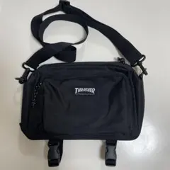 THRASHER ショルダーバッグ 黒のサムネイル