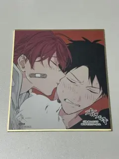 ギヴン展 ENCORE 入場特典 色紙 りつまふ