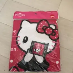 ハローキティ ハンドタオル 赤