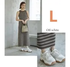 田中里奈　mysa closet ダッドスニーカー　Lサイズ