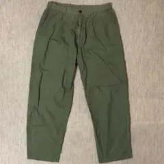 オリーブグリーン カーゴパンツ ナイロン製