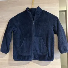 ネイビー フリースジャケット 100cm