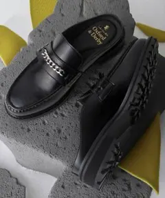 メンズ ローファー サンダル 厚底+4cm London Shoe Makeのサムネイル