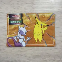 ポケモンカード ピカチュウ ミュウツー No.025のサムネイル