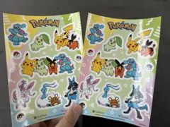 ポケモン ステッカー2枚セットのサムネイル