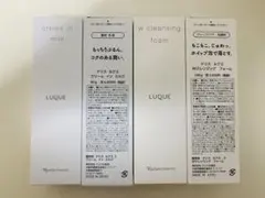 4個セット　LUQUE W クレンジング フォーム 、クリームインミルクのサムネイル