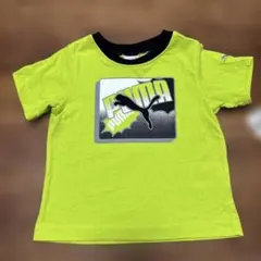 PUMA キッズ Tシャツ ライムグリーン　18M 90cmのサムネイル