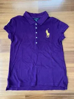 【気まぐれ値下げ】★ラルフローレン★ポロシャツ キッズ 紫 150