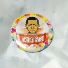 EXILE HIRO 缶バッチ