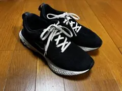 Nike ブラック ランニングシューズ　24.5