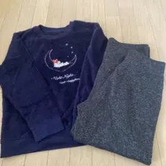 UNIQLO ディズニーフリース ルームウェアセット　S