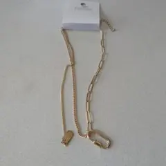 ゴールド チェーンネックレス ロング