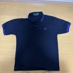 FRED PERRY ブラック ポロシャツ 38 英国製