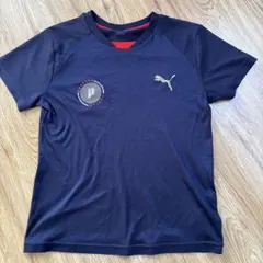 PUMA ネイビーシャツ 140㎝ サッカー