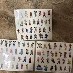 未使用　東京ディズニーリゾート　実写　シールセット 3シート