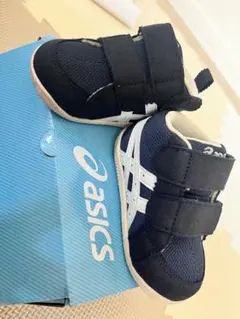 asics ベビーシューズ ネイビー 12cm