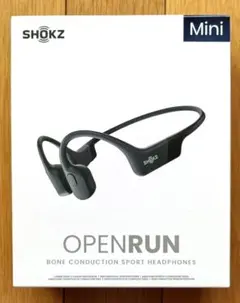 SHOKZ OPENRUN Mini 骨伝導イヤホン ブラック