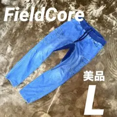 美品　FieldCore フィールドコア デニムパンツ　アウトドア　L 男女