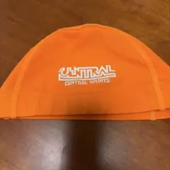 セントラルスポーツ　水泳帽　オレンジ
