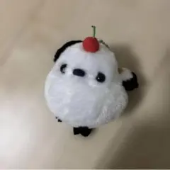 シマエナガ ぬいぐるみ マスコット さくらんぼ