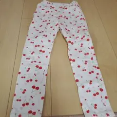さくらんぼ柄 ロングパンツ 120