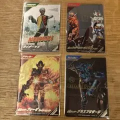 ガンバレジェンズ SRパラレルカード４枚セット
