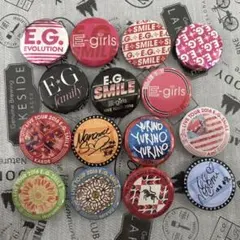 E-girls 缶バッチ