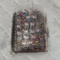 透明シール帳　完成品　ボンボンドロップ　ハローキティ