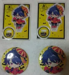 ヒプマイ マルイ アクスタ 缶バッジ ハロウィン 帝統
