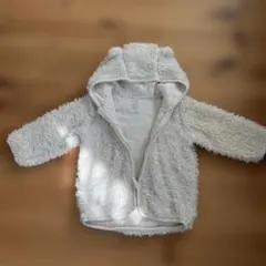 H&M ベビー　アウター　モコモコ　クマ