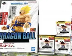 一番くじ　ドラゴンボール　40th ラストワン賞、E賞　マンガストラクチャー3つ