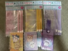ちいかわ スライドジッパー＆ノート＆トラベルタグ