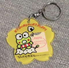 当時物　サンリオ　けろけろけろっぴ　キーホルダー　写真　フォトフレーム　推し活