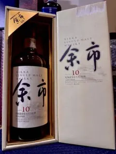 タイムセール♡NIKKA WHISKY 余市 10年 新品未開封 新商品情報／ ニッカウヰスキー 余市10年 店頭にて販売開始