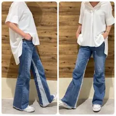 ✨未使用！EDWIN CORE ブーツカットジーンズ XSストレッチ