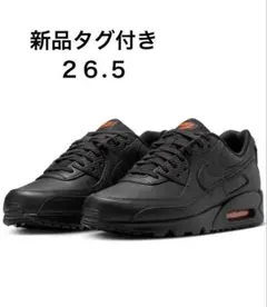 新品タグ付き　 ナイキNIKE AIR Max 90 ブラックセーフティオレンジ