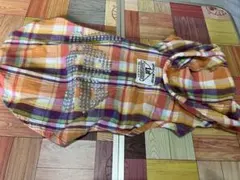 Lee 犬服 チェック柄 フード付きシャツ DMサイズのサムネイル