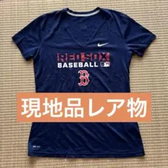 【現地限定・レア】Nike ボストン・レッドソックス Tシャツ Mネイビー