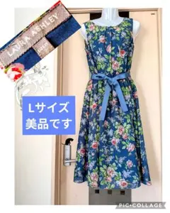 2026年最新】Laura Ashley 柄：花柄 レディース ノースリーブひざ丈