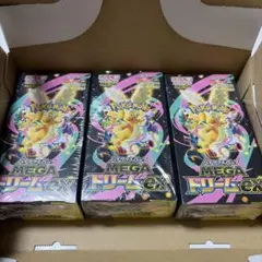 ポケモンカードゲーム MEGAドリームex 3BOX シュリンク付き　未開封