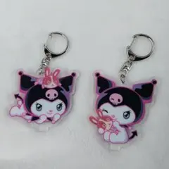 MY MELODY ❤︎ KUROMI × 宇佐美 アクリルキーホルダー