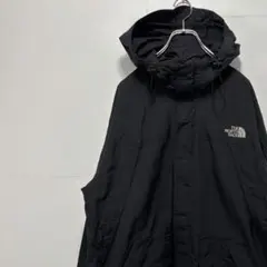 ノースフェイス マウンテンパーカー ジャケット 刺繍ロゴ 古着