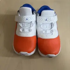 Jordan キッズ スニーカー オレンジ/ホワイト/ブルー